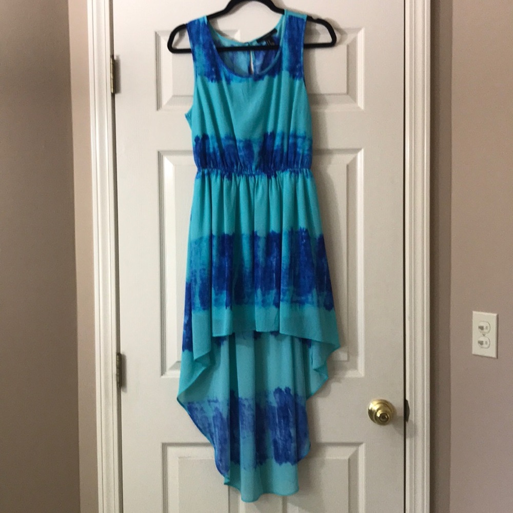Forever 21 High low Watercolor Dress